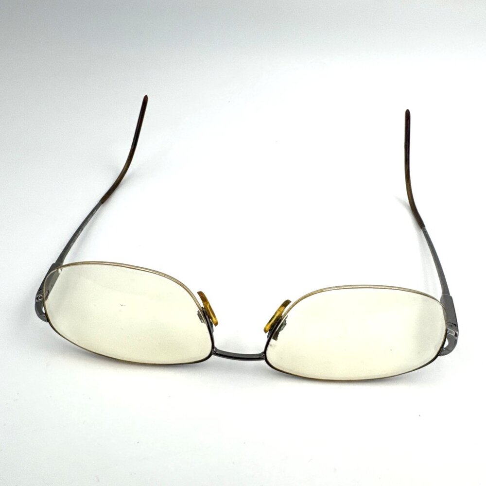 Vintage Jaguar Eyeglass Frames Model 3342-276 Bronze Tortoise Half Rim 55-17-140 - Picture 6 of 14